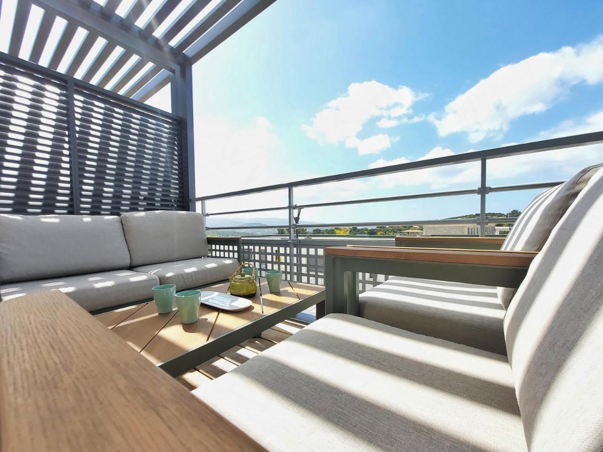 Appartement Catalina - Double Terrasse - Wifi - Clim - Porticcio ポルティシオ エクステリア 写真