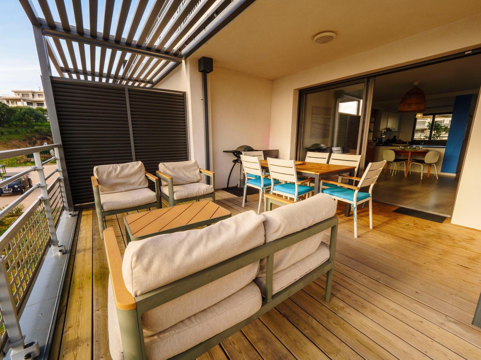 Appartement Catalina - Double Terrasse - Wifi - Clim - Porticcio ポルティシオ エクステリア 写真